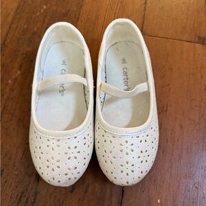 Carter's Ivory Kids Dress Shoes